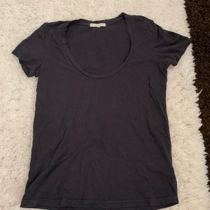 Grey Truly Madly Deeply scoop t shirt